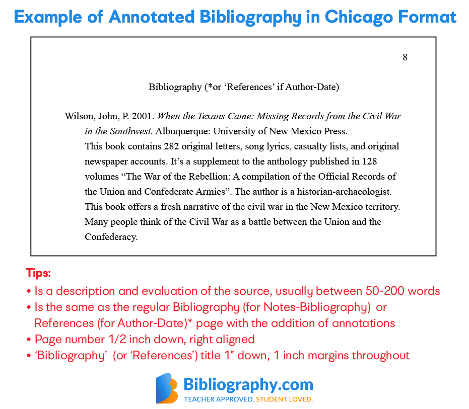 bibliography for school project
